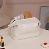 Bolsa Satchel Simples Yunduo Ins de Camada Dupla Bolsa de Maquiagem de Grande Capacidade Bolsa de Viagem de Negócios de Alto Padrão Bolsa de Higiene Pessoal