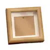 Suporte de Exibição de Porta-Retrato de Madeira Quadrado para Fotos 4568 polegadas, Moldura Especial para Decoração de Caligrafia e Pintura, Atacado