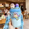Botella de Agua Reutilizable Zootopia 2, Diseño de Judy y Nick, Vaso Térmico para Niños, Portátil y Lindo, Específicamente para Uso en Jardín de Infancia y Escuela