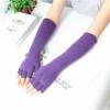 Guantes de Medio Dedo Ninja Retro Oscuros para Hombre y Mujer, Tendencia de Moda Japonesa Coreana, Protección Solar, Harajuku