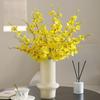 Flor Artificial nueva orquídea danzante sencilla artificial decoración de hotel restaurante sala de estar boda orquídea danzante flor artificial