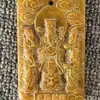 Esculturas antigas de jade Xiu, várias plaquetas de jade, itens de jade antigo com aspecto envelhecido, ornamentos de mão, pingentes de jade fornecidos para transmissões ao vivo