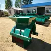 Triturador de galhos de viveiro, triturador móvel de galhos de frutas, equipamento autopropelido de esteira para trituração de galhos e folhas