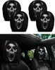 Fundas elásticas para reposacabezas de coche con estampado de retrato de fantasma de terror transfronterizo, decoración de Halloween, fundas de almohada para coche al por mayor