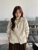 Tejido de Ropa Nuevo Amor Cuello Alto Cremallera Suéter Cardigan Engrosado para Mujer Casual Coreano Versátil Chaqueta 0739