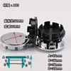Tampa Pequena 65mm Calota para Roda de Carro Modificada Diâmetro 65mm Diâmetro Interno 56mm Tampa de Poeira Lisa Calota Universal