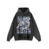 420g Heavy Washed Old Vintage Hooded Sweater Masculino Americano-estilo hiphop Street Brand Solto Longo-manga Hoodie
