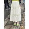 Conjunto Nuevo de Otoño 2026 Estilo Té, Top de Lazo Suave y Ajustado para Figuras Pequeñas, Impresionante Conjunto de Dos Piezas con Falda de Encaje
