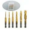 Broca Composite Hexagonal Yunbei para Perfuração, Rosqueamento e Escareamento Três em Um