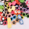 Accesorios de Gafas Pequeñas Divertidas de Resina Versátiles Dibujos Animados Accesorios de Pegamento de Crema Diadema Hecha a Mano Pasador Material de Bricolaje Parche