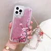 Ins para carcasa de teléfono Huawei p20 flor de durazno pulsera personalizada creativa silicona suave V40 entrega de una pieza honor 30s