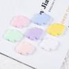 Bonito branco nuvem acessórios geladeira adesivo resina acessórios nuvem diy creme celular shell patch cabelo acessórios material