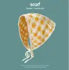 Bufanda triangular de punto retro francesa hecha a mano para chica, estilo artístico, dulce y bonito, para viaje, banda para el pelo femenina, a la moda