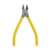 Alicate de Corte Diagonal 5 polegadas, Alicate Pequeno com Offset, Alicate de Corte Manual para Fio, Alicate para Eletricista Industrial