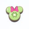 Zapatos con agujeros Flor Nuevo Accesorios de Hebilla de Zapato Cruzado Zapatos de Dibujos Animados Accesorios DIY Fruta de Dibujos Animados Mickey Minnie