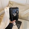 2025 Nuevo Mini Bolso Pequeño con Textura de Lazo para Mujer, Sencillo, Fresco y Casual Bolso para Teléfono Móvil, Moda Coreana Cruzado