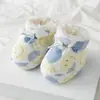 Protectores de Pies para Bebé, Zapatos de Algodón Grueso Puro para Bebé, Saco de Dormir para Pies Caliente Acolchado para Recién Nacido, Cubrezapatos Otoño e Invierno