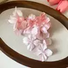 Nuevo Pasador de Pelo Flor de Tela Super Hada Estilo Chino, Pinza de Cocodrilo de Lujo Ligero Exquisito de Gama Alta, Accesorio para el Cabello Versátil de Moda de Nicho para Mujeres