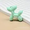 Colgante de Perro Globo de Color Sólido Acrílico Colgante para Llavero DIY Accesorios de Colgante de Perro Globo Venta al por Mayor