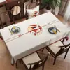 Pele de Cordeiro 2026 Novo Estilo Toalha de Mesa Retangular Sem Lavagem à Prova de Óleo À Prova d'Água Mesa de Jantar Mesa de Centro Toalha de Mesa de Luxo Leve com Toque de Alto Padrão