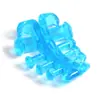 Separador de Silicone Cinco Dedos Dedos Sobrepostos Cuidado com os Dedos Formato de Diamante Chinelos Podem Ser Usados Duas Vezes