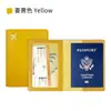 Temu Amazon Listo para Enviar Funda Porta Pasaporte de Cuero PU Bolsa de Pasaporte para Avión Clip de Pasaporte Grueso de Cuero