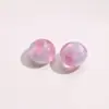 18mm degradê bicolor alta transparência gelatina iridescente redonda conta resina acessório DIY brinco chaveiro decoração
