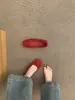 Sapatilhas Delicadas para Mulheres, Novo Estilo Francês 2026 Elegante Laço Bico Quadrado Baixo Sapatos de Festa