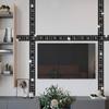 Linha de cintura oca decoração espelho Amazon cross-border tridimensional adesivos de parede de acrílico quarto layout adesivos de parede