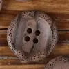 Bege Marrom Cinza Material de Resina Série Colorida Botões Primavera Outono Versátil Roupas Infantis Decoração de Vestido