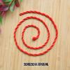 Pulsera Étnica Tejida a Mano con Cuerda Roja Gruesa para Hombres y Mujeres Este Año de Vida Joyería de Cuerda Roja de la Suerte Regalos