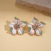 Corrente de Suéter Multicamadas com Pérolas Artificiais Cravejadas de Strass, Flor com Gotejamento de Óleo, Estilo Étnico Vintage, Colar Elegante