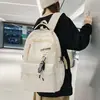 Mochila sencilla para niños, estudiantes universitarios y estudiantes de preparatoria; mochila estilo universitario para niñas; Mochila de pareja estilo coreano