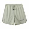 Essentials Hhh Pantalones Cortos de Nylon Multilínea Moda Urbana Marca Cordón Reflectante de Letras 3m Pantalones de Cinco Cuartos Pantalones de Playa