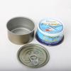 Fornecimento de latas de embalagem de molho de sardinha enlatada latas de comida de folha de flandres latas redondas de alimentos latas de duas peças