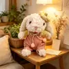 JC Roupas Deliciosas de Coelho Vestido Doce de Coelhinho Chapéu Roupas de Boneca Fofo 20cm Menina Marinho Rosa Branco Troca de Roupa