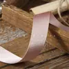 Cinta de tela de poliéster engrosada de doble cara, material para accesorio de lazo para el cabello DIY, cinta para envolver regalos de pasteles de flores