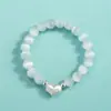 12mm Contas Espaçadoras Coração de Pêssego Prata Esterlina S925 Galvanizado Escovado Contas Espaçadoras Coração Pulseira Colar de Cristal Acessórios de Contas Soltas em Formato de Coração