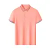 195g 60s Algodão Modal Linho Leve Piquet Gola Lapela Camisa POLO Camisa para Publicidade Corporativa Camisa Cultural Roupa de Trabalho Bordado