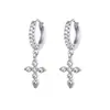 Pendientes de Clip para Oreja Doble Capa con Borla de Cadena Transfronteriza Europeos y Americanos para Mujer, Estilo Fresco, Clips Simples para Hélice de Oreja, Pendientes y Aretes de Gama Alta