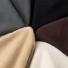 Sudadera de Polar Cálida de Color Sólido Versátil con Cuello Redondo Nueva para Otoño/Invierno 2026 para Hombre, Sudadera Cálida de Polar Casual para Usar en Capas o Como Prenda Exterior