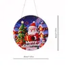 Decoraciones de Pared Navideñas Europeas y Americanas de Productos Nuevos Transfronterizos para el Hogar, Tienda y Ambiente de Fiesta, Carteles Colgantes de Artesanía de Madera