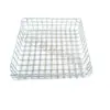Cesta de Almacenamiento de Malla de Alambre Galvanizado con Asa para Almacenamiento del Hogar, Cesta Organizadora para Artículos Varios de Cocina, Cesta de Almacenamiento, Cesta de Malla de Alambre Galvanizado