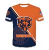 Camiseta de verano 3DT con estampado digital de manga corta para equipos de rugby de estilo europeo y americano, suministro de fábrica al por mayor, comercio exterior