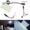 Luz de teto LED para carro 5630 48SMD luz de teto plana luz de teto para carro 48led luz de teto para carro painel de luz