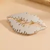 Broche Versátil de Acero de Titanio Electrochapado al Vacío con Forma de Animal, Flor y Labios Accesorios para Chaqueta y Traje Broche para Hombres y Mujeres