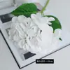 Ramo de flores artificiales de hortensia hidratantes al tacto para interiores y exteriores, arreglo de flores artificiales, adornos de paisajismo para bodas, flores decorativas al por mayor