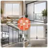 Pegatina de vidrio esmerilado, translúcida y opaca, para protección solar de ventanas, protección de privacidad en baños, oficinas y ventanas