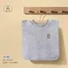 Babador impermeável infantil estilo colete de bebê toalha de saliva lenço de lavar bebê toalha pequena absorvente suprimentos não solta fiapos