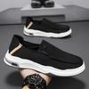 Zapatos Casuales de Moda Casual de Primavera de Caña Baja Precio Especial Zapatos Perezosos para Hombre Zapatos de Tela de Pekín Antiguo Zapatos de Tela Slip-On Zapatos de Papá
